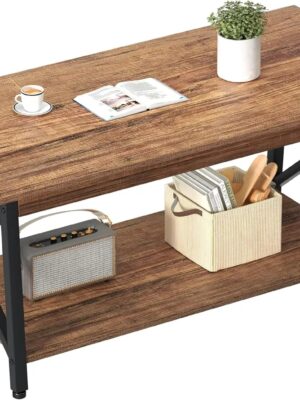 New Rectangle Coffee Wood Living Room Table Farmhouse Accent Center Cocktail Table