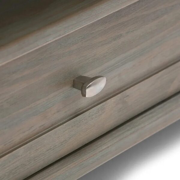New Extendable Coffee Table Adjustable Reversible Wood Table with 2 Storage Drawers