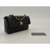 CHNL Vanity Classique Black Leather Handbag