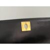 CHNL Vanity Classique Black Leather Handbag