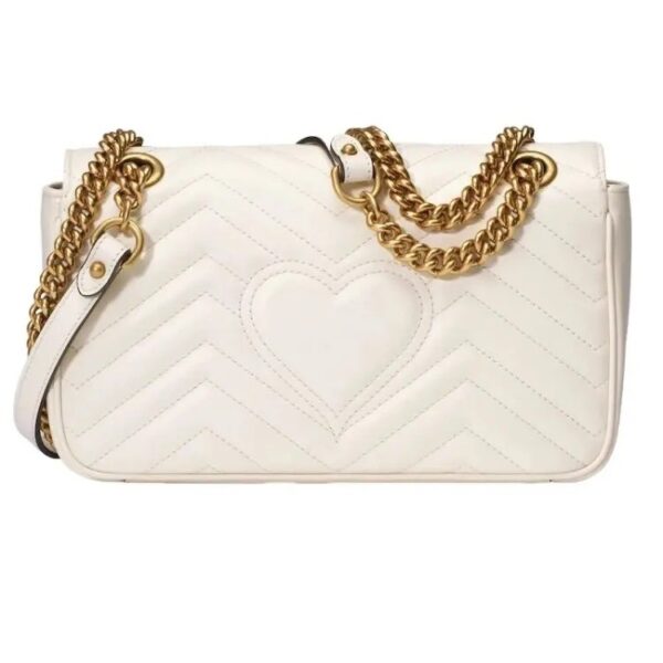 GG Marmont Flap Leather Crossbody Bag