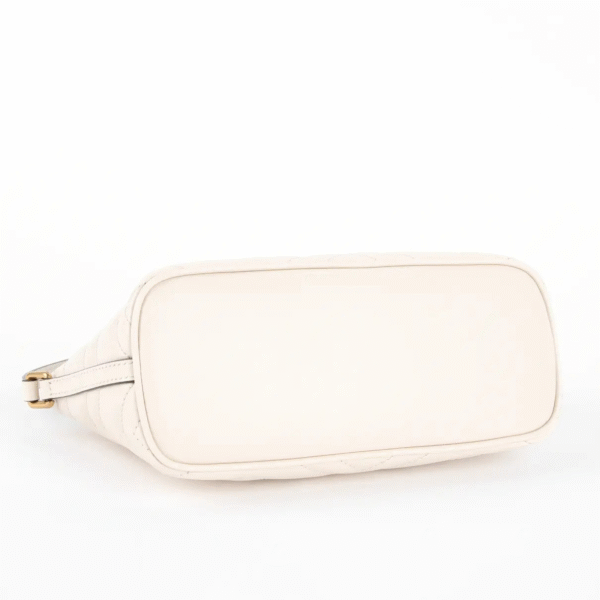 GG Marmont Chevron Leather Handbag